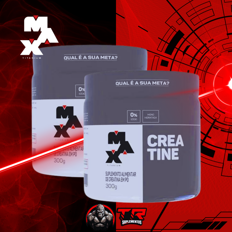 Kit Duplo de Creatina Max Titanium® 300g